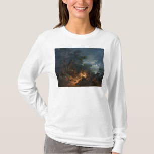 T-shirts Ataque por ladrões na noite, c.1770