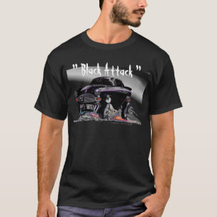 T-shirts "Ataque preto "
