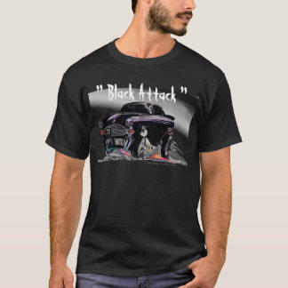T-shirts "Ataque preto "