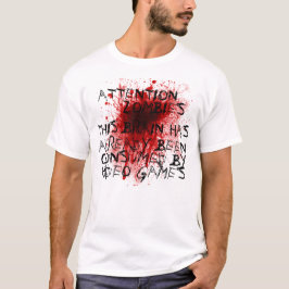 T-shirts Atenção zumbis