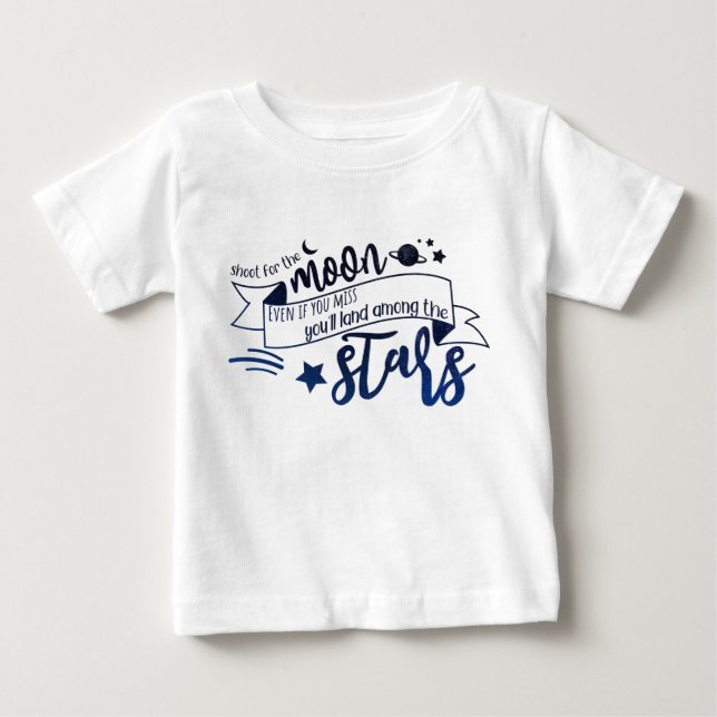 T-shirts Atire na Lua (Frente)