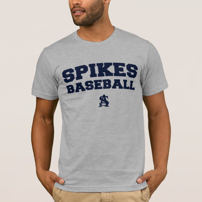 T-shirts Atlanta crava o basebol (Frente)