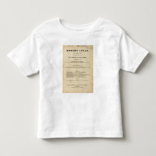 T-shirts Atlas moderno do frontispício