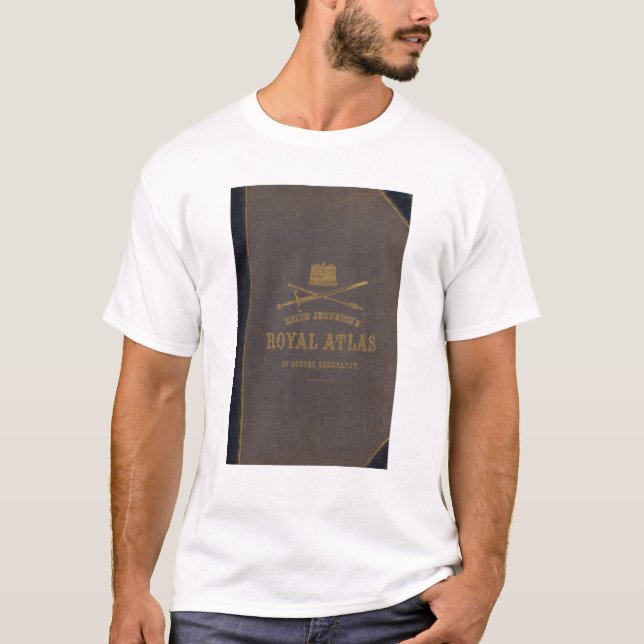 T-shirts Atlas real da geografia moderna (Frente)