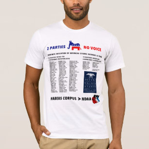 T-shirts Ato da autorização da defesa nacional de Ndaa