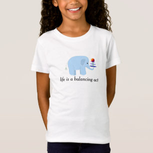T-shirts Ato de Equilíbrio de Elefante