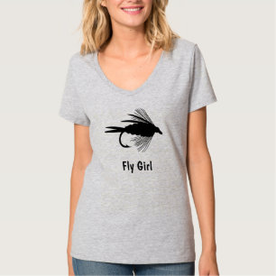 T-shirts Atração da pesca com mosca a personalizar