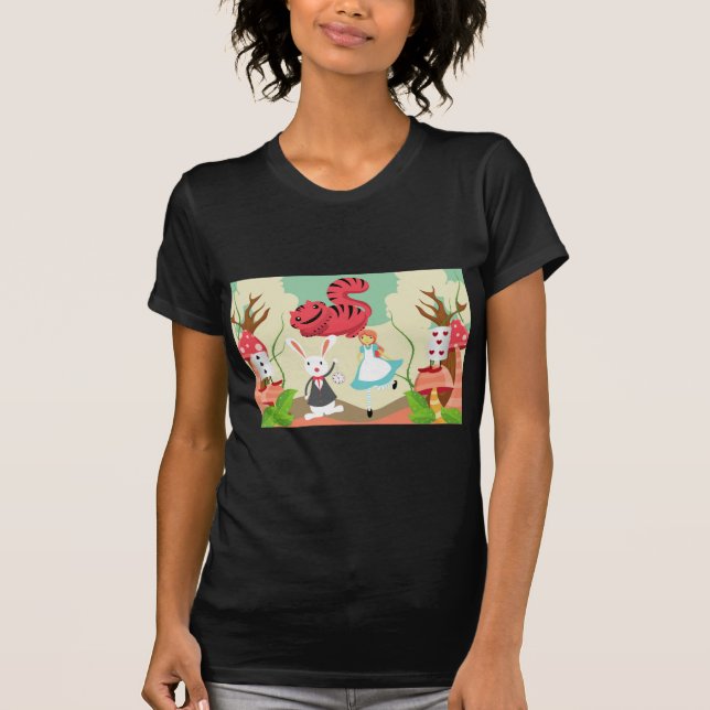 T-shirts Através Do Vidro (Frente)