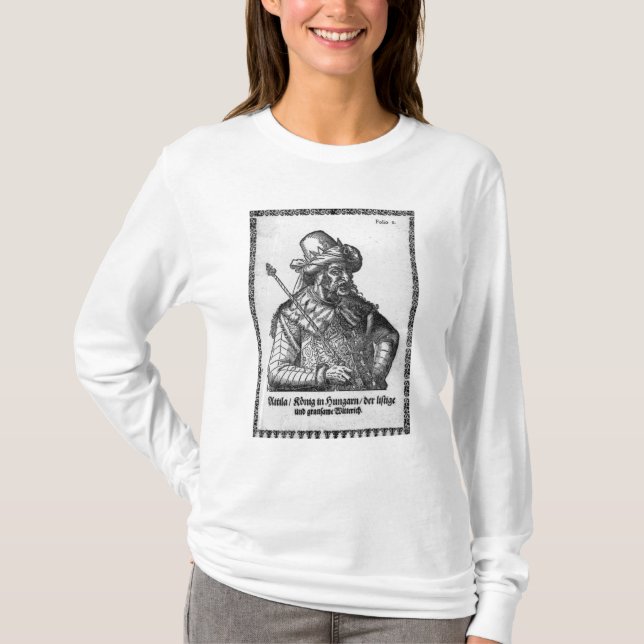 T-shirts Attila o huno (Frente)