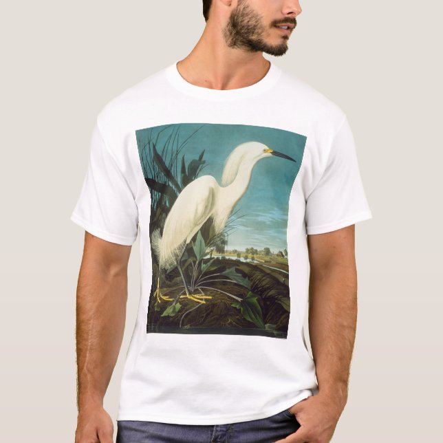 T-shirts Áudio: Egret (Frente)