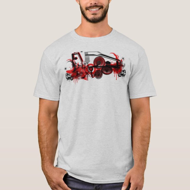 T-shirts Áudio urbano (Frente)