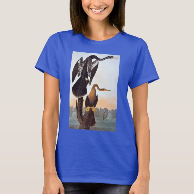 T-shirts Audubon: Anhinga (Frente)
