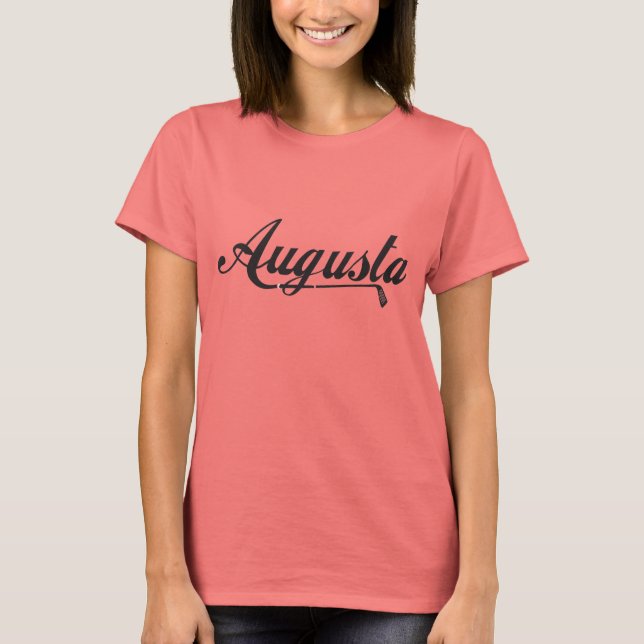 T-shirts Augusta, Casa de Golfe (Frente)