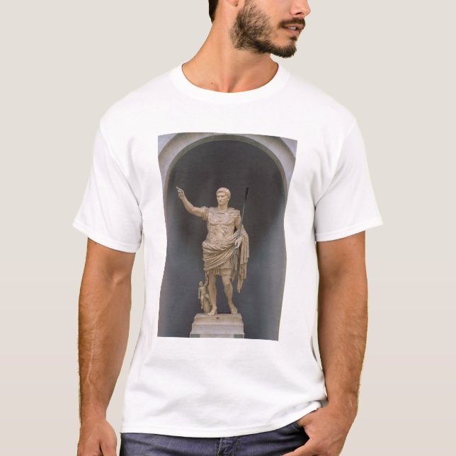 T-shirts Augustus de Prima Porta, c.20 BC (mármore) (Frente)