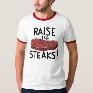 T-shirts Aumente os bifes!