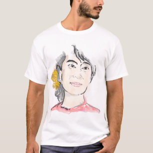 T-shirts Aung cantou Suu Kyi
