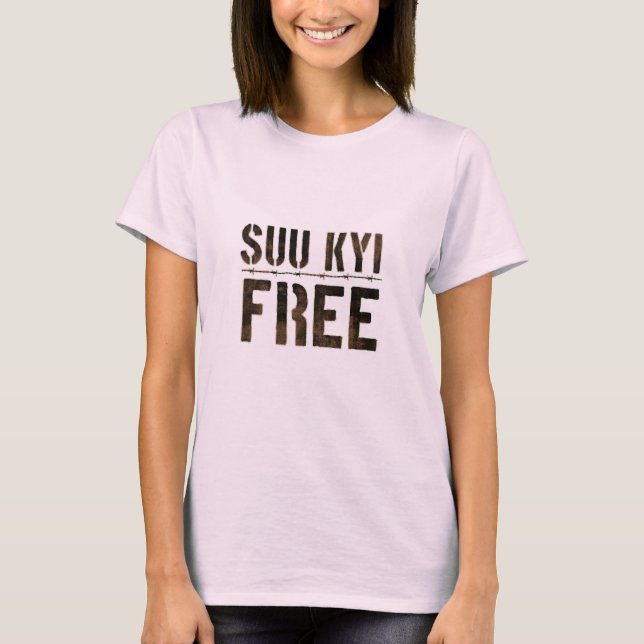 T-shirts Aung San Suu Kyi (Frente)