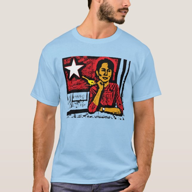 T-shirts Aung San Suu Kyi (Frente)