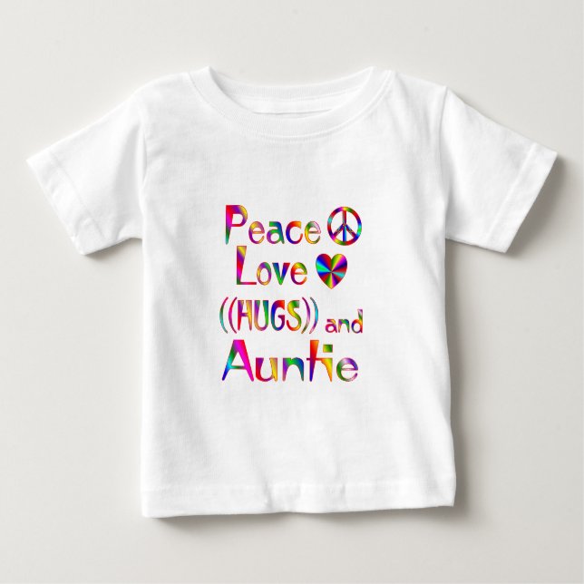 T-shirts Auntie Hugs (Frente)