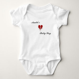 T-shirts Auntie's Boy onsie
