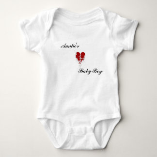 T-shirts Auntie's Boy onsie