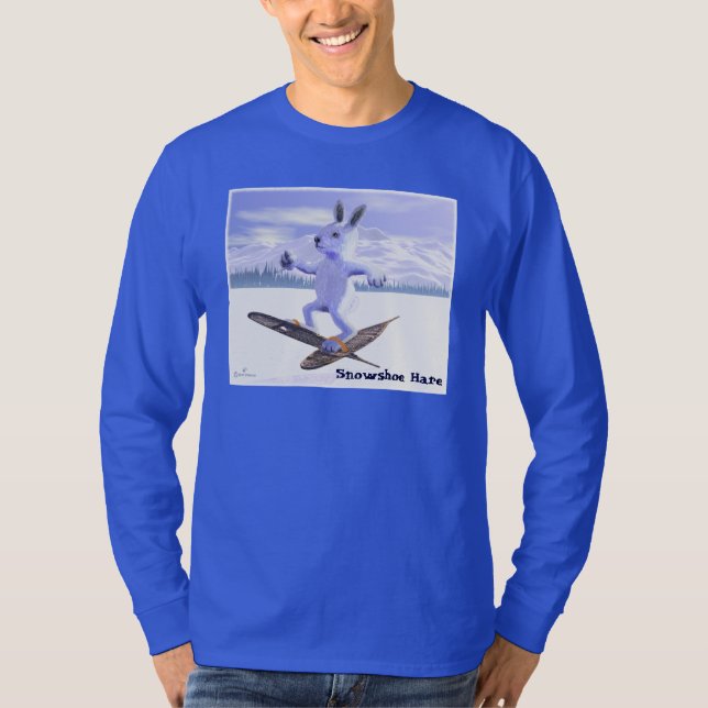 T-shirts Aurora de Snowshoe (Frente)