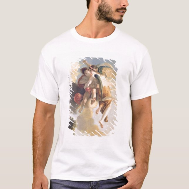 T-shirts Aurora que ascensão os céus (Frente)