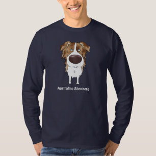 T-shirts Aussies - nariz e bumbum grandes