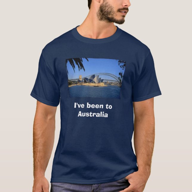 T-shirts Austrália, eu fui a Austrália (Frente)