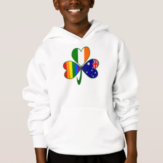 T-shirts Austrália Irlanda Gay Pride Shamrock