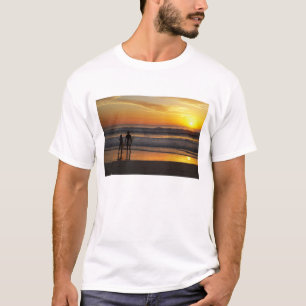 T-shirts Austrália, Queensland, Gold Coast, Surfistas em