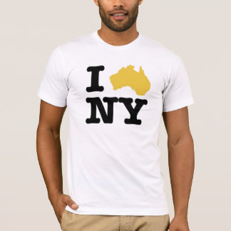T-shirts Austrália x New York