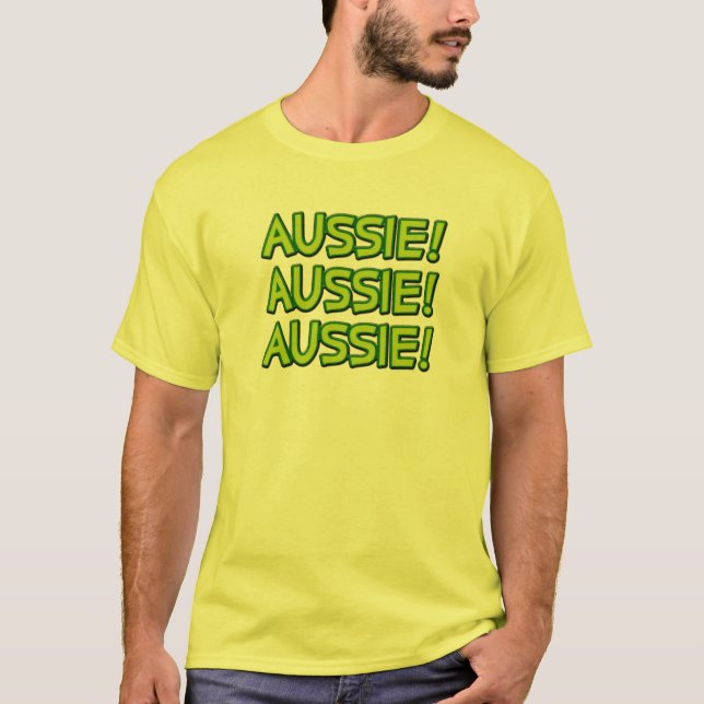 T-shirts Australiano! Australiano! Australiano! (Frente)