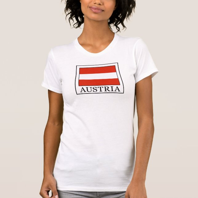 T-shirts Áustria (Frente)