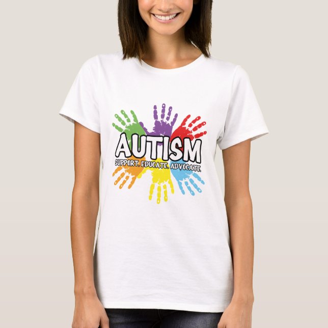 T-shirts Autismo (Frente)