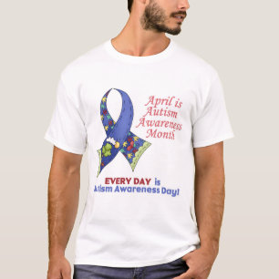T-shirts Autismo Sensibilização Abril e Todos os Dias