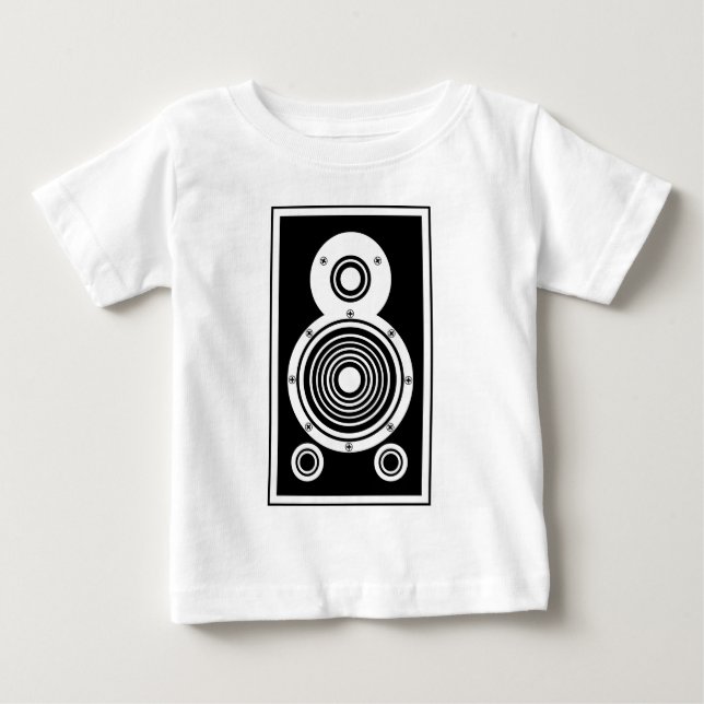 T-shirts Auto-falante de áudio 01 (Frente)