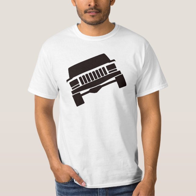 T-shirts auto offroad (Frente)