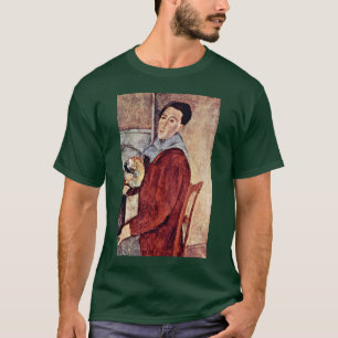 T-shirts Auto-Retrato por Modigliani Amedeo