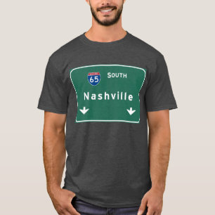 T-shirts Autoestrada da estrada nacional de Nashville