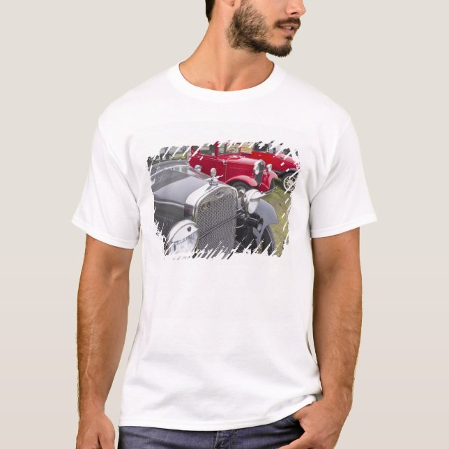 T-shirts Automóveis Ford antigos (Frente)