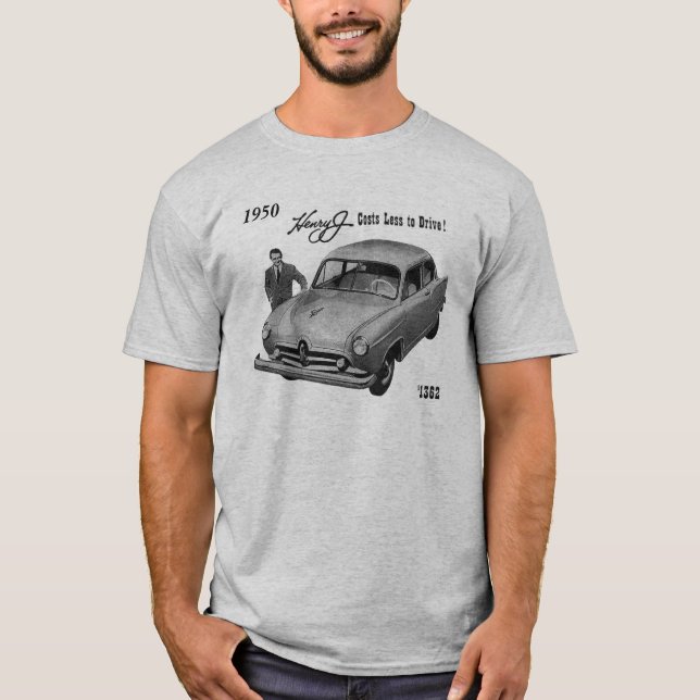 T-shirts Automóvel 1950 de Henry J (Frente)