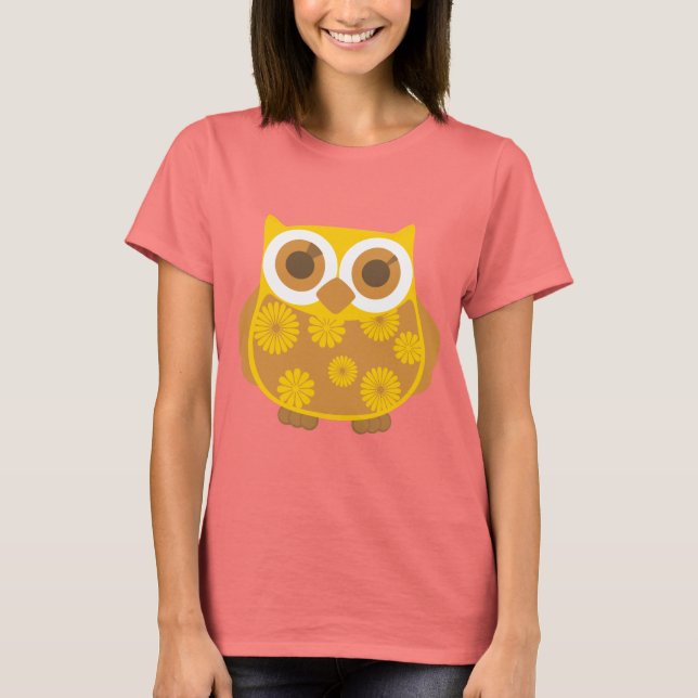 T-shirts Autumn Owl (Frente)