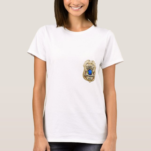 T-shirts Auxiliar de WBTB Michigan # 16 (Frente)