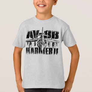 T-shirts AV-8B Harrier II Hanôver Básico das Crianças Compa