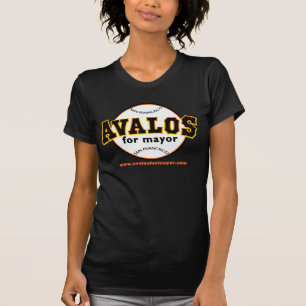 T-shirts Avalos para o Mayor - T do basebol