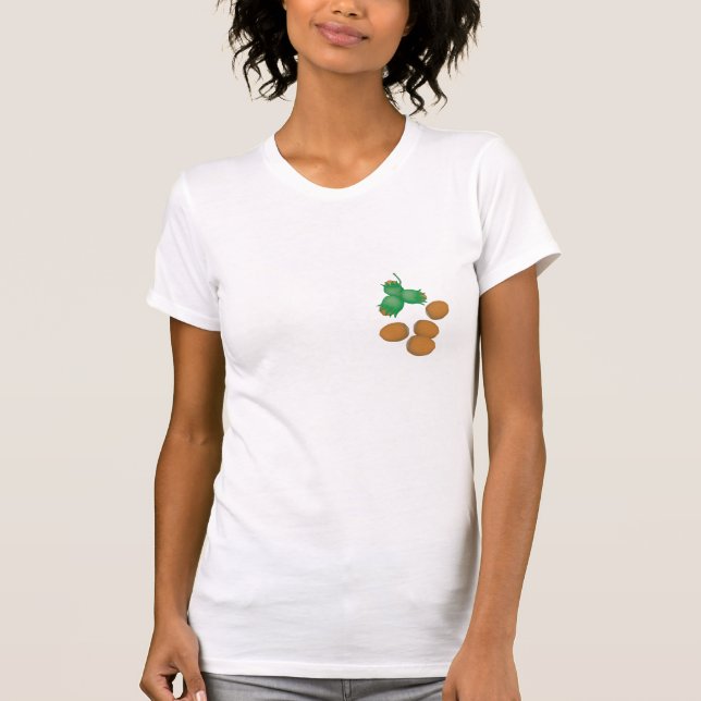 T-shirts avelãs (Frente)