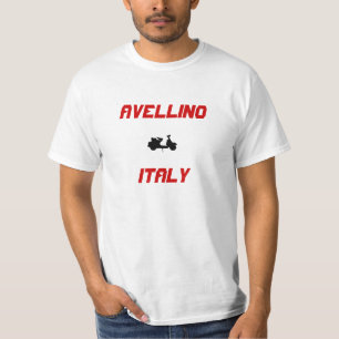 T-shirts Avellino, Patinete da Itália