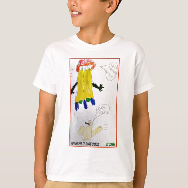 T-shirts Aventura das pequenas mercadorias 2 do Biggie (Frente)