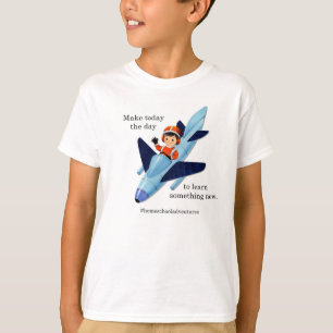 T-shirts Aventura de Homeschool Rocket retro que aprende a
